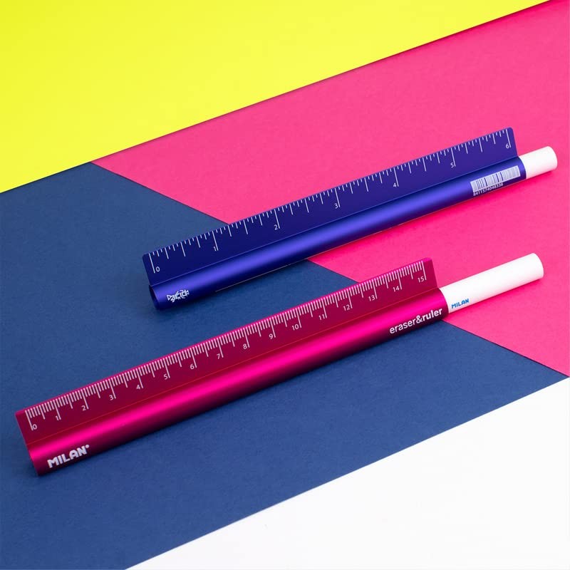 Milan Erasers, White, Small