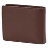 LINDENMANN Men's Leather Wallet Brown, dark brown