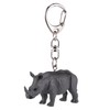 Mojo 387490 Rhino Animal Figure Keychain