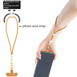 HUADEK Hand Wrist Strap Lanyard,Universal Cell Phone Multifuctional Patch Lanyards for Women and Me