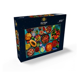 MyPuzzle Mexican Food - Premium 1000 Piece Jigsaw Puzzle - Made in USA