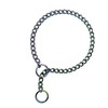 Hicost Heavy Chain Dog Metal Collars, Adjustable Weather Proof Alloy