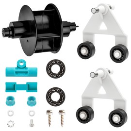 AXV621DAT Pool Vacuum Parts Universal Pool Vac A-Frame/Turbine Kit for Hayward Aquabug Navigator Wanda The Whale Diver Dave Pool Vac Replaces AXV036BP AXV601CAT AXV601D