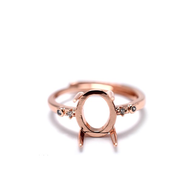 mikainc R38 Pink Gold 0.3 x 0.4 inches (8 x