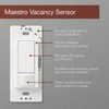 Lutron Maestro Vacancy Sensor Switch | 2-Amp, Single-Pole | MS-VPS2-AL