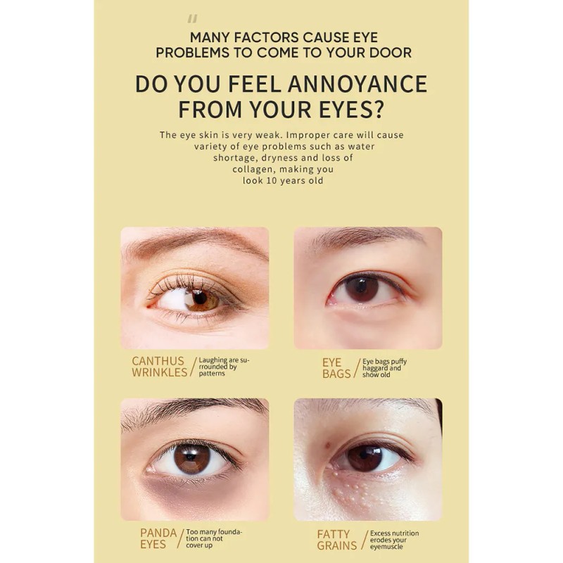 120×pares Parches Ojos Ácido
