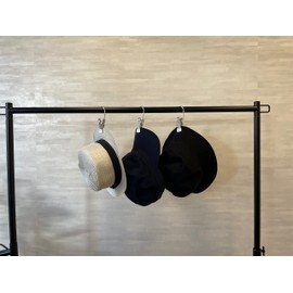 Mawa German Non-Slip Hanger, Accessories, Clip Hanger, Mono Clip, Small Items, Storage, K1, Set of 9, White