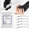 PROFICO Pack of 10 Professional Nail Buffer Buffer Curved 120/180