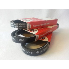 Bando 1992-1995 Honda Civic Bando 3PC Belt Kit -Alt-AC-PS 4PK805-4PK815-