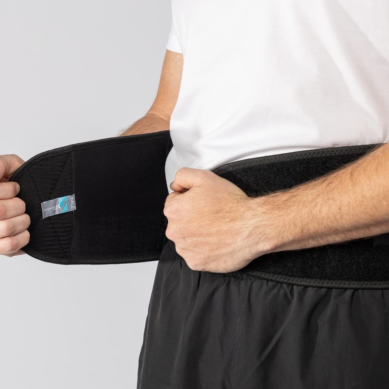 BM BioMagnetic Sport Back Support Belt, Black Large/X-Large