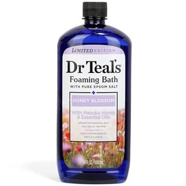 Dr Teal's Honey Blossom Pure Epsom Salt Soak and Foaming Bath (Honey Blossom)