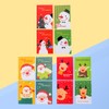 NUOBESTY 48 Pcs Christmas Notebooks Xmas Mini Notepads Santa Claus