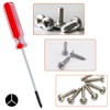 Uenhoy 4 Pcs Magnetic Tri-wing Screwdriver Set Y-Tip Screwdriver 3mm,