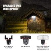 FORCETEK Solar Lights Bright 1500LM 100 LED Outdoor Solar Power