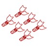 100Pcs Kitten Binder Clips Cute Animal Style Strong Clamping Hollow