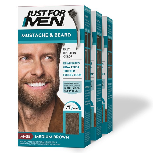 Just For Men Mustache & Beard, Beard Dye for Men