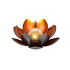 Dehner Lotus Solar Light, Diameter 27.5 cm, Height 12 cm,