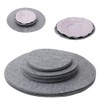 WANGCL 48PCS Felt Plate Dividers Set of 3 Sizes Pads
