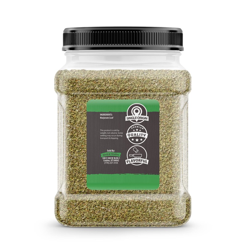 Birch & Meadow 7 oz of Marjoram Cut & Sifted,