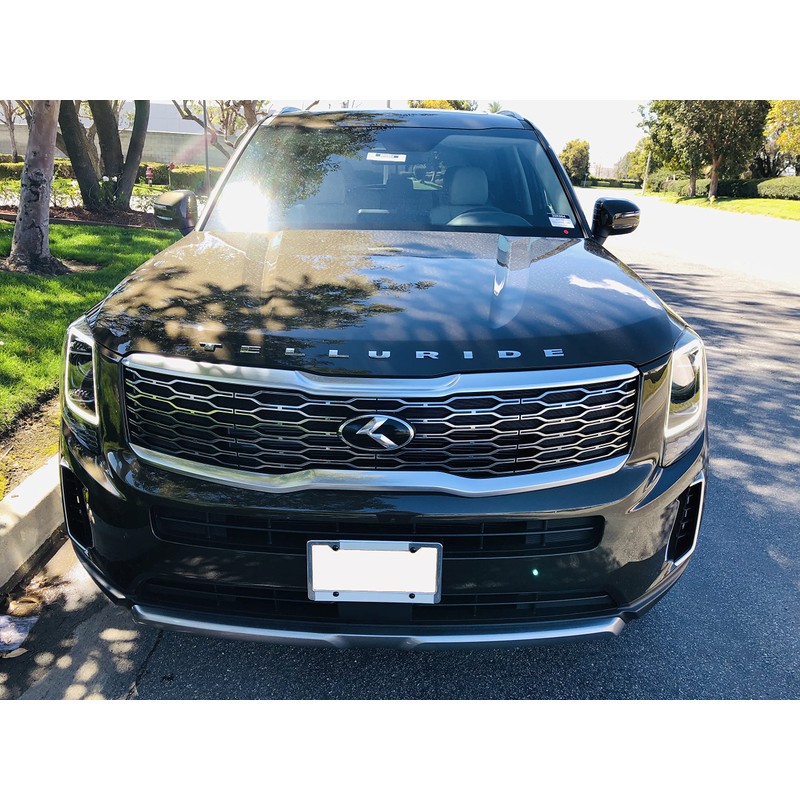 Full 7pc Metal Skin K Emblem Badge Overlay for Telluride