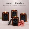 Scented Candles for Home Scented Aromatherapy Candles, 4 Pack 28