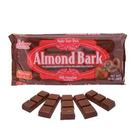 Palmer Almond Bark, Milk Chocolate Flavored Meltable Chocolate, Making Candy Fun Since 1948 (20oz)