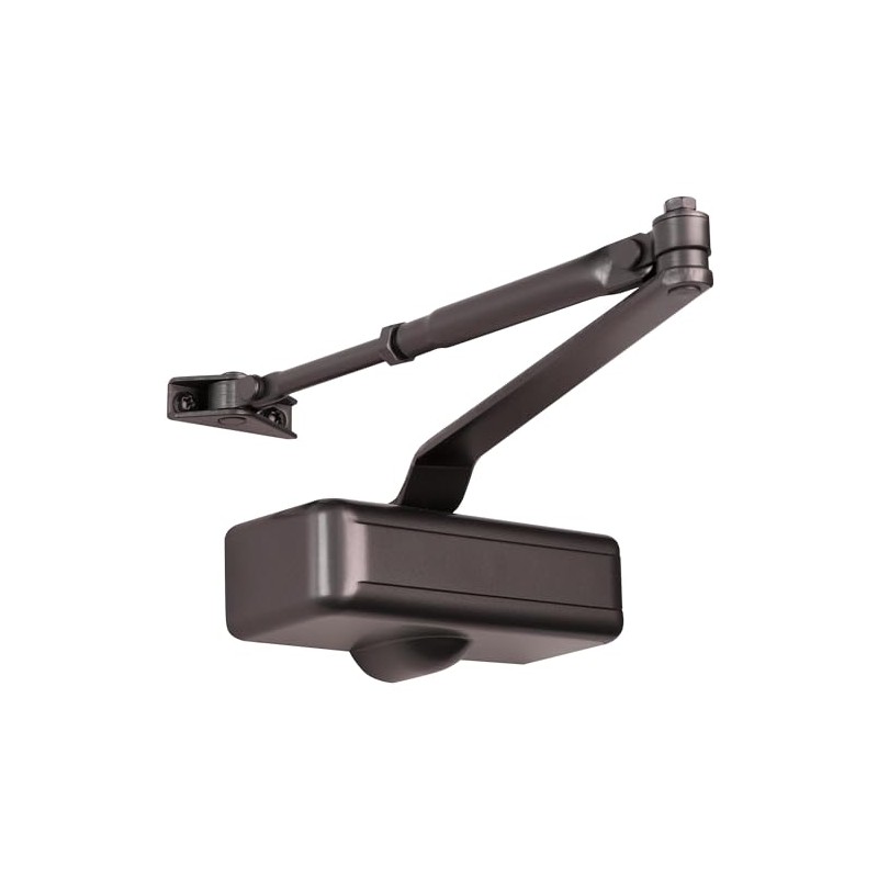 Tell Manufacturing DC100080 11184 Residential Hold Open Door Closer, Brown