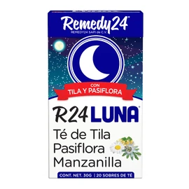 Remedy24, Té Funcional Remedy24 Luna 20 Sobres 30g, 30 gramos