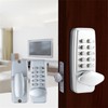Gbonklong Gbonklong Keyless Entry Door Lock Deadbolt, Aluminum Alloy Keypad