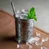 Urban Bar Julep Cup, with Tropical Decoration Tiki 18/8 Stainless
