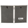 Hampton Frames WOBURN Hinged Double - 4x6 (10x15cm) Silver Picture