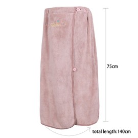 Women Body Towel Wrap Soft Highly Absorbent Bathrobe Strapless Cover up Bath Spa Tube Dress Microfibre Bathing Towel Dressing Gown Housecoat Bath Skirt Dress Beach Spa Sauna Wrap Towel Hotel Robes