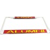 Metal USC Trojans Laser Cut Silver Chrome Alumni LICENSE PLATE