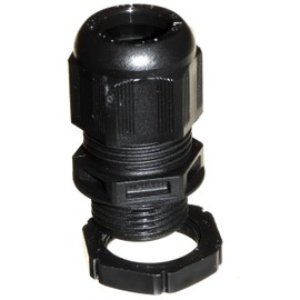 Wiska Sprint 20mm IP68 Compression Glands for Cables 7, Black