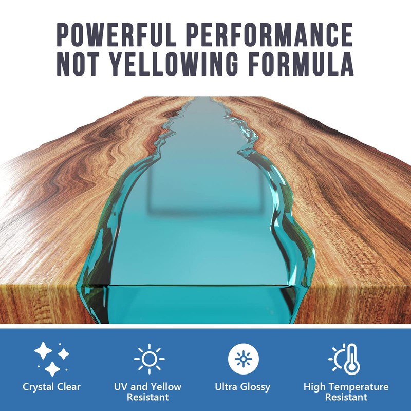 Epoxy Resin 2 Gallon - Crystal Clear Epoxy Resin Kit