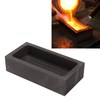 Rectangular Graphite Ingot Mold High Purity Heat Resistant Jewelry Metal
