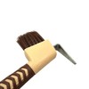 Hoof Pick for Horses Donkey Goats with Brush Gel Handle