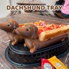 Dachshund Tray Funny Hot Dogs Sushi Serving Tray Fun Party