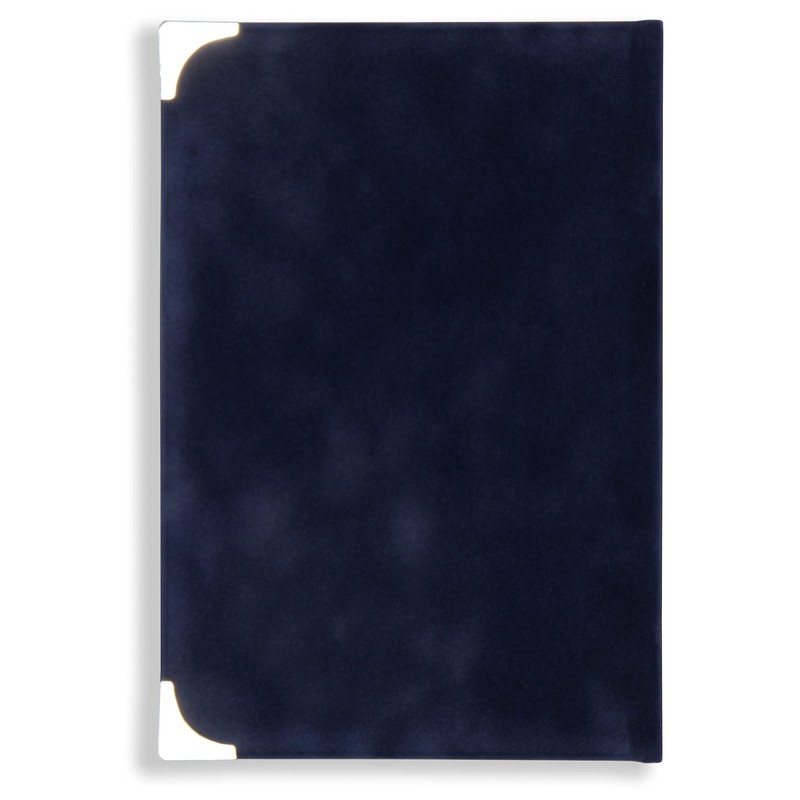 Anelli Wedding Registry Office Spine Book Blue with Insert