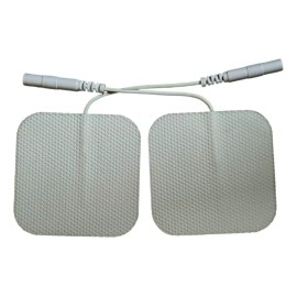 Zunzunta 20 Electrodos Para Tens Y Ems 4.5x4.5 Centímetros Blancogris