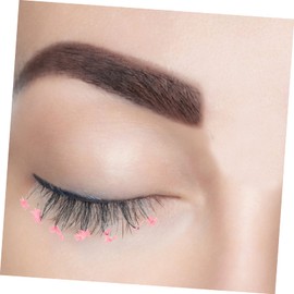 SAFIGLE 1Pair Natural False Eyelash Extensions Kit of DIY Lashes for Everyday Stage Makeup Safe Skin Friendly Material Women