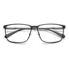 POLAROID Model PLD D494/G Men's Rectangular Metal Eyeglass Frame (Includes