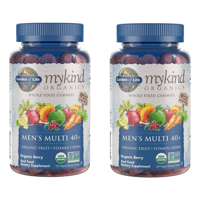 Mykind Organics Multi 40 - Máscaras Orgánicas De Vitamina Pa
