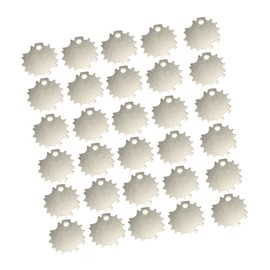 Ipetboom 50pcs Beauty Shears Adjustment Drive Tool Multi Tooth Hair Cutting Scissors Tightening Key for Effortless Operation and Easy Adjustment Salons