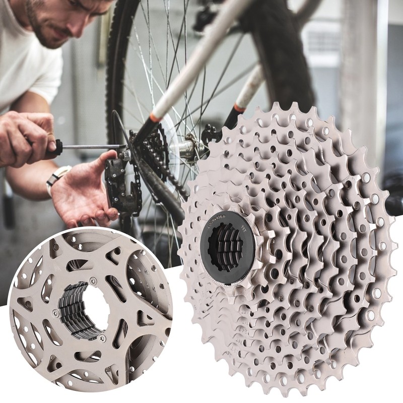 BOLANY Mountain Bike 9 Speed Freewheel Bicycle 11‑36T Cassette Flywheel