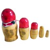 Semenov Russian Semenov Nesting Doll Set/5-pieces/H