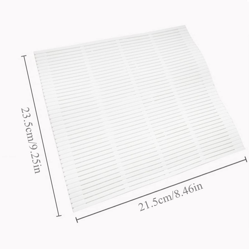 Cikonielf Non-Stick Surfaces Rolling Sushi Mat Washable Reusable PP Plastic