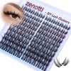 Lash Clusters Wispy Cluster Eyelash Extensions Natural Spiky Individual Lashes Pestañas Postizas Manga Lashes Extension 10-16MM 120PCS DIY Spike Eyelash Extensions by zenotti