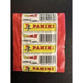 Dragon Ball Z DBZ Factory Sealed packs Combat cards Panini 1998 NEW