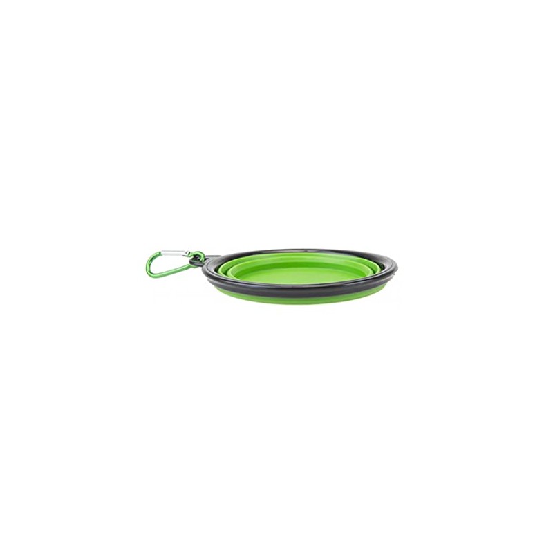 PMS Crufts Pet Collapsible Travel Bowl with Carabiner Hook -